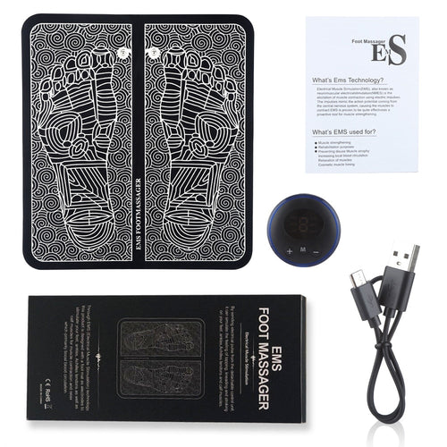 EMS Foot Massage Mat Physiotherapy Foot Massage Relax Body Relieve